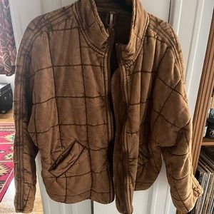 Free People Quilted Dolman Jacket Size Small S